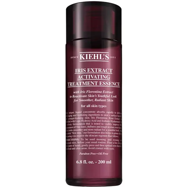 Kiehl's Iris Extract Activating Treatment Essence hydratačná esenciálna voda pre všetky typy pleti vrátane citlivej 200 ml