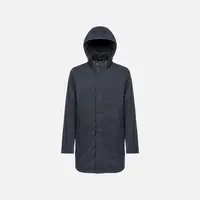 Men's Dark Blue Quilted Jacket Geox Aurelio - Men's