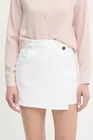 Džínové šortky Answear.LAB dámské, bílá barva, high waist