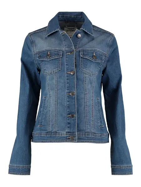 Hailys Prechodná bunda 'Ma44cy'  modrá denim
