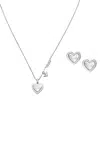 Náušnice a náhrdelník Emporio Armani SENTIMENTAL EGS3228SET