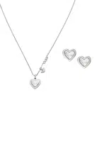 Náušnice a náhrdelník Emporio Armani SENTIMENTAL EGS3228SET