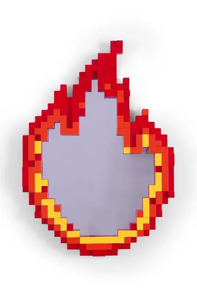 Nástěnné zrcadlo Seletti Pixel 68 x 48,2 x 3,8 cm