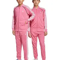 Dětská mikina adidas Originals růžová barva, JV8562