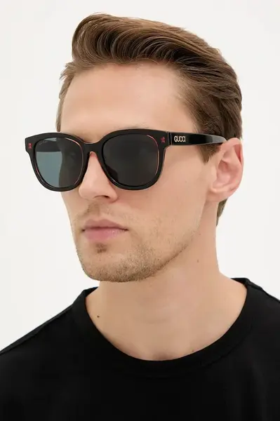 Sluneční brýle Gucci pánské, černá barva, GG1797SK