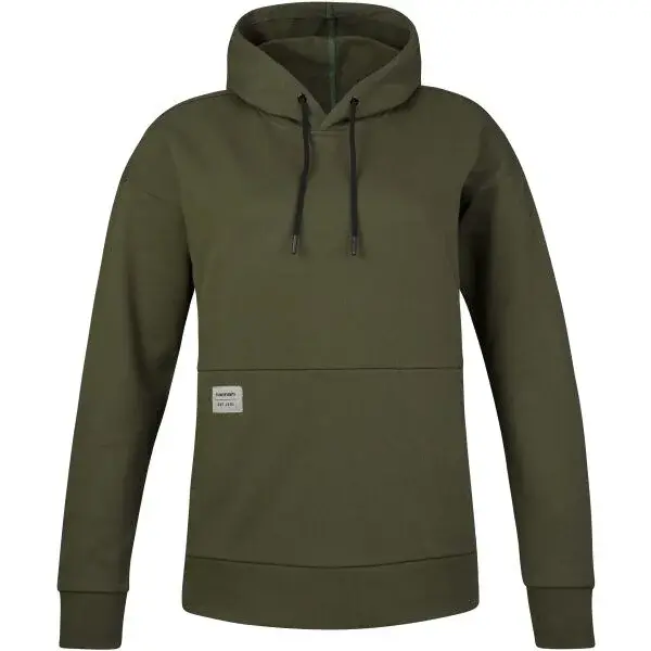 Hannah SANDY HOODY Dámska mikina, khaki, veľkosť