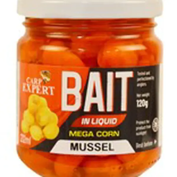 Carp expert mega corn v nálevu 212 ml - mušle