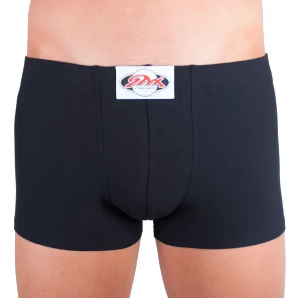 Styx Pánské boxerky klasická guma černé (Q660) S
