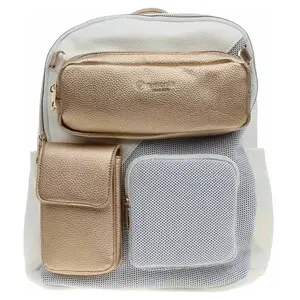 Remonte dámský batoh Q0537-81 bílá-zlatá