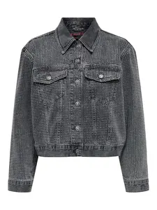 ONLY Prechodná bunda 'ONLHudson'  sivý denim