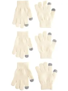 Next Rukavice  nebielená / sivá