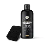 Nanolab Carbon Tekutý písek s aktivním uhlím 500 ml + houbička 1 ks