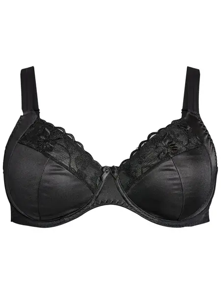 Devoted by Zizzi Podprsenka 'Beth'  čierna