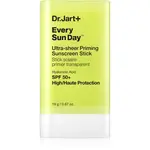 Dr. Jart+ Every Sun Day™ Ultra-Sheer Priming Sunscreen Stick SPF50 opalovací krém v tyčince 19 g
