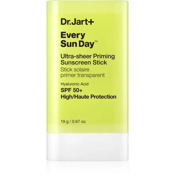 Dr. Jart+ Every Sun Day™ Ultra-Sheer Priming Sunscreen Stick SPF50 opalovací krém v tyčince 19 g