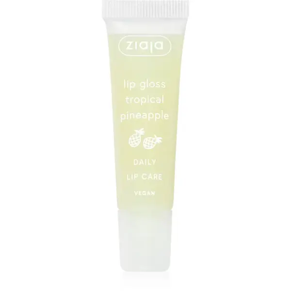 Ziaja Tropical Pineapple pečující lesk na rty 12 ml