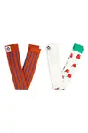 Mini Rodini  Detské legíny  Arrowed heart 2-pak