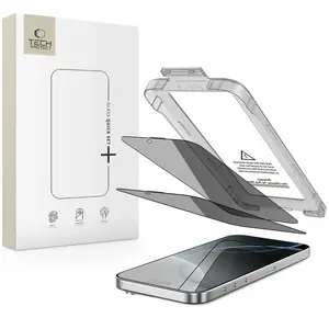 Tech-Protect Privacy Tvrzené sklo Quick Set+, iPhone 16 Pro, 2 kusy