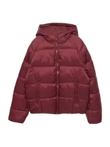 Pull&Bear Prechodná bunda  burgundská