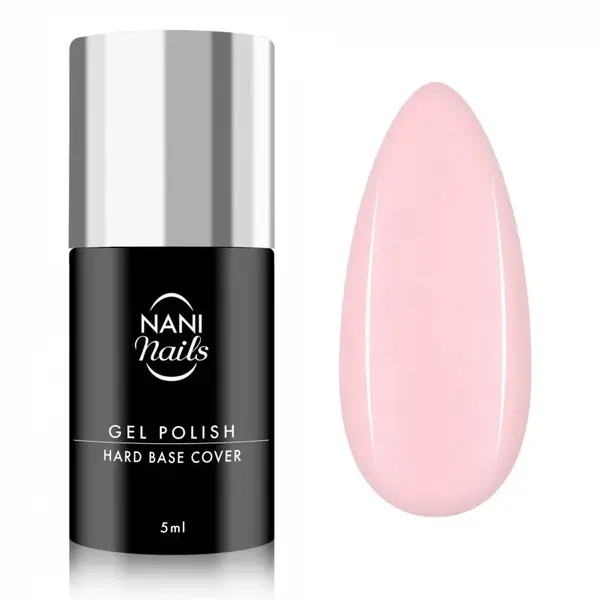 NaniNails NANI Hard Base Cover podkladový lak na nehty Mysty Rose 5 ml