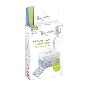 Sterilizační tablety 30 ks, White