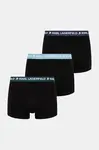 Karl Lagerfeld  boxerky pánské bavlněné s elastanem 3-pack