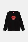 Dětská bavlněná mikina Diesel SCACUORE SWEAT-SHIRT