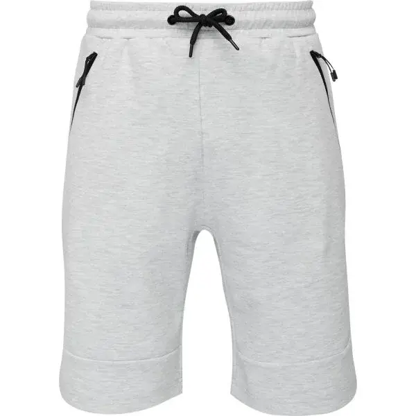 Willard SALIM Pohodlné pánske úpletové šortky, sivá, veľkosť
