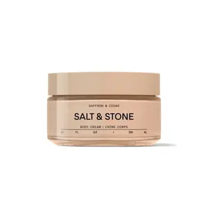 Salt & Stone Body Cream Saffron & Cedar přírodní tělový krém 200 ml