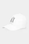 Armani Exchange Bavlněná baseballová čepice Armani Exchange