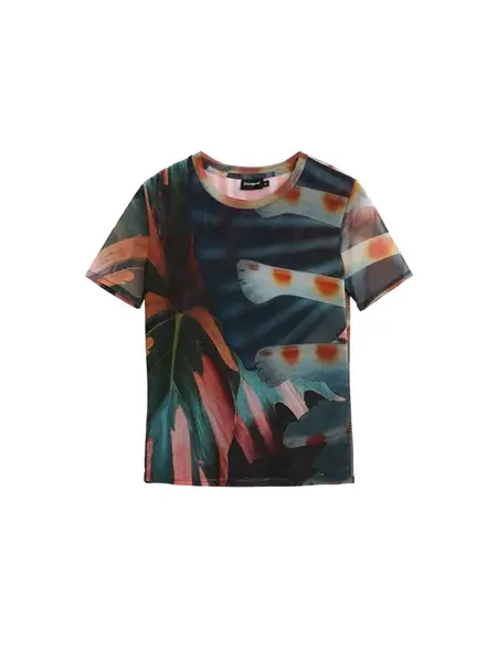 Desigual Tričko  zmiešané farby