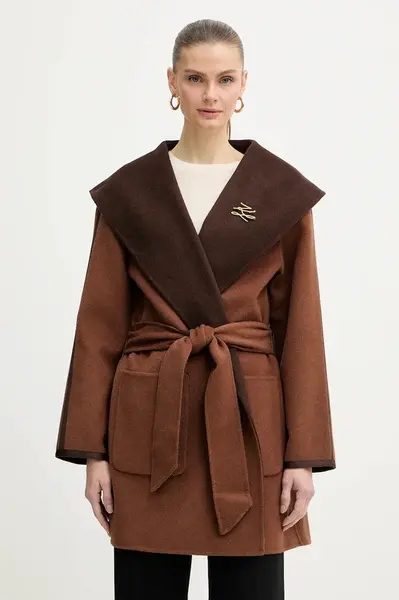 Oboustranný kabát s přídavkem vlny Karl Lagerfeld