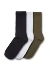 Urban Classics Ponožky  kaki / čierna / biela