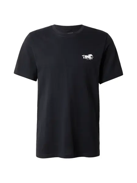 MUSTANG Tričko 'Austin'  čierna
