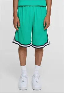 Pánské kraťasy Stripes Mesh - zelené