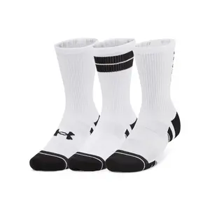 Under Armour Perf Tech Nov 3pk Crew Socks
