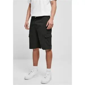 Men's Big Cargo Bermuda Shorts Black