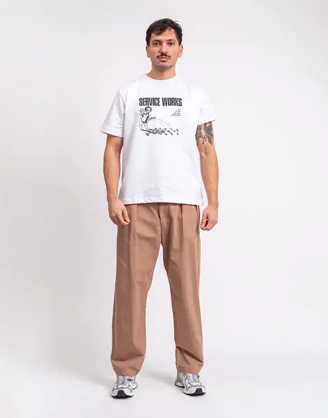 Service Works Twill Part Timer Pants MUSHROOM L