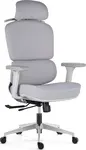 MERCURY Ergonomická kancelárska stolička DAKOTA GREY, sivé plasty