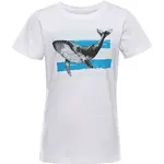 ALPINE PRO TERMESO 2 Dětské triko, bílá, velikost