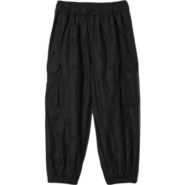 GAP BABY Dětské kalhoty, černá, velikost 5Y