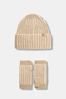 Čiapka a palčiaky z vlnenej zmesi UGG CHUNKY