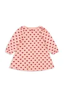 Dětské bavlněné šaty Konges Sløjd DREY DRESS GOTS růžová barva, mini, KS102566