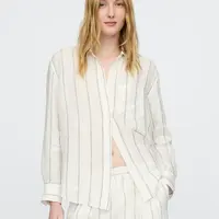 GAP Linen Oversize Shirt Big Shirt - Women's