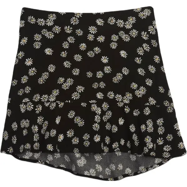 GAP TIERED PRNT Dámská sukně, černá, velikost