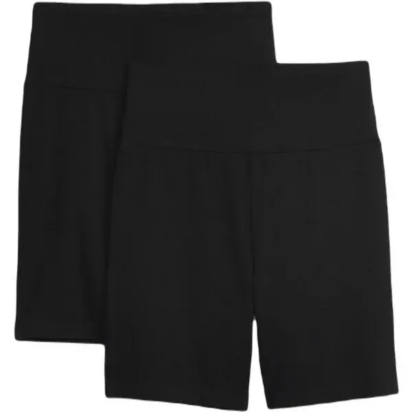 GAP BIKE SHORT 2 PACK Dámské kraťasy, černá, velikost