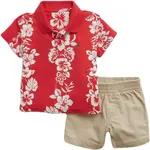 GAP BABY Dětský set, červená, velikost