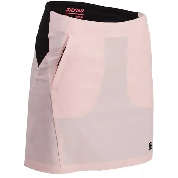 SILVINI INVIO SKIRT Dámská cyklo sukně, růžová, velikost