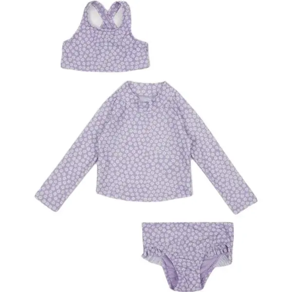 GAP RASHGUARD Dievčenské plavky, fialová, veľkosť 4Y