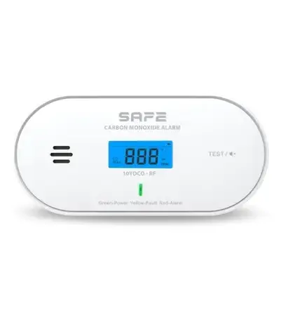 Detektor plynu SAFE 10YDCO-RF oxid uhelnatý